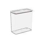 Pote Hermético Transparente 2,7L Modo Coza
