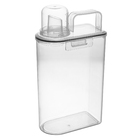Pote Hérmetico Transparente com Copo Medidor 2,5L 29,3x11,5x16,5cm Lyor