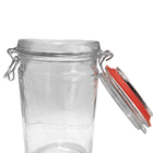 Pote Hermético Vidro Trava Metal 450ml Class Home