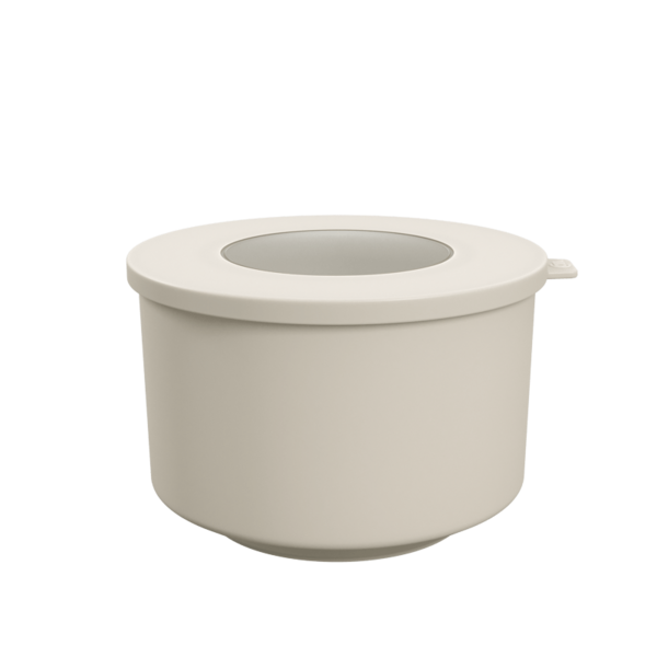 Pote Hoop 1l 14 9x16x9 7ccm Light Gray Coza