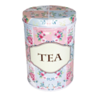 Pote Lata De Alumínio Café  Açucar E Chá Kit 3 Peças- Fl