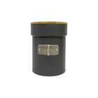 Pote Lata Metal Porta Cafe Coffee Matte Chumbo 1000 Ml