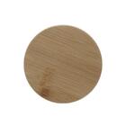 Pote Mantimento Em Vidro Com Tampa Bambu Wolff 510ml