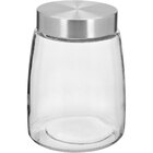 Pote Mantimentos  Home&co Vidro 1,2l 16x12x12cm Transparente