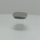 Pote Mantimentos Home&co Quadrado Com Tampa Inox Borossilicat