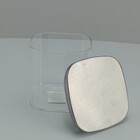 Pote Mantimentos Home&co Quadrado Com Tampa Inox Borossilicat