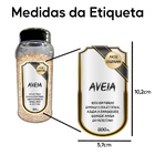 Pote Mantimentos Kit 10 Potes+10 Etiquetas Adesivas Cf800