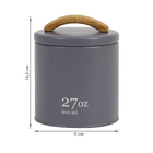 Pote de Mantimentos de Metal Sense 0,8L Martiplast