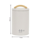 Pote de Mantimentos de Metal Sense 1,3L Martiplast