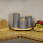 Pote de Mantimentos de Metal Sense 1,3L Martiplast