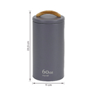 Pote de Mantimentos de Metal Sense 1,75L Martiplast