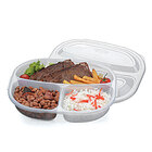 Pote Marmita Conservadora Alimentos 3 Divisórias