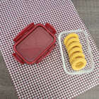 Pote Marmita de Vidro Retangular 800ml Sanremo com Tampa Herm