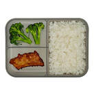 Pote Marmita Grande Hermético Com Divisórias E Garfo Rosa