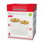 POTE MULT DUPLO BAMBU 12,5CM ETILUX