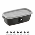 Pote Multiuso Retangular 0 5l Com Tampa Várias Cores Uz250 Uz