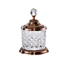 Pote Multiuso Zamac Cristal Bronze 186cm