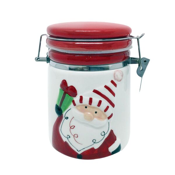 Pote Noel Natal C/ Lacre Ceramica Toulouse Niazitex