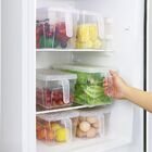 Pote Organizador Com Alça E Tampa Transparente 30 X 15 X 12 C