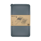 Pote Organizador de Geladeira Cinza 3,87L 10,2x32,2x10cm Delinia