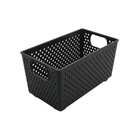 Pote Organizador de Geladeira Cinza 3,87L 10,2x32,2x10cm Delinia
