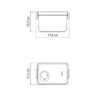 Pote Organizador De Geladeira Tramontina Organizzare Com Cont