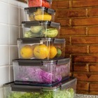 Pote Organizador Hermético 5 3 L Mor