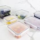 Pote Organizador Hermético Empilhável Click Quadrado 1500ml