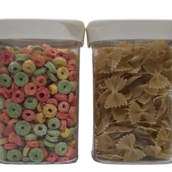 Pote Organizador Hermético P/alimentos Mantimentos Kit Conjun