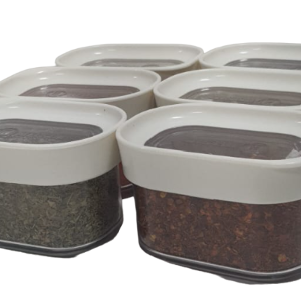 Pote Organizador Hermético P/alimentos Porta Temperos Mantime