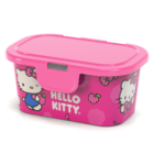 Pote Para Lancheira Organizador Tampa Fixa Hello Kitty
