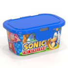 Pote Para Lancheira Organizador Tampa Fixa Sonic