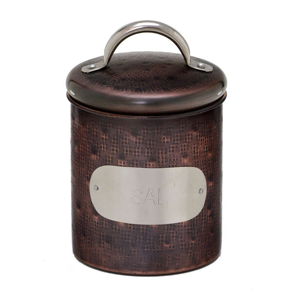 Pote Para Sal De Metal 10cm Italy Espressione