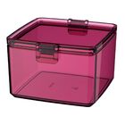 Pote Pequeno Hermético 0 75 Litros Retangular - Rosa