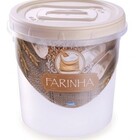 Pote Pl Plasutil Redondo Farinha 1.8lt