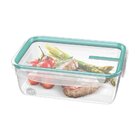 Pote Plástico Com Travas 1,24 Litros Cristal Sanremo