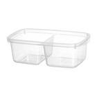 Pote Plástico Hermético Tapoer Vasilha Organizador Tampa Vola