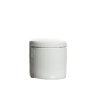 Pote Porcelana Pequeno Branco Higiene Bebê