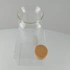 POTE PORTA MANTIMENTOS ALIMENTOS 20x9x9cm 850ml BOROSILICATO