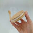 Pote Porta Mantimentos Com Colher E Tampa De Bambu Borossilic