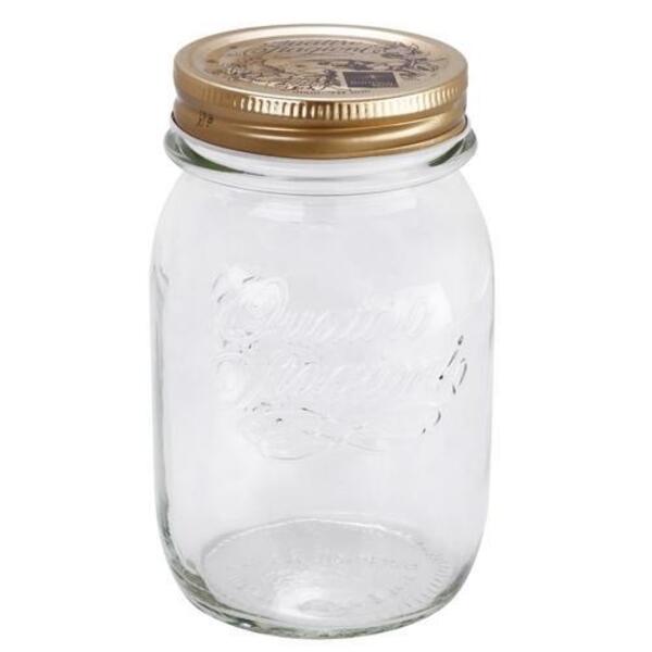 Pote Quattro Stagioni Bormioli Vidro Transparente 500ml