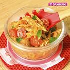 Pote Redondo De Vidro Tampa Hermética Com Travas 580ml Sanremo