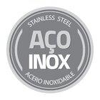 Pote Redondo Freezinox Em Aco Inox 0,8 L 14 Cm Tramontina