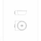 Pote Redondo Freezinox Em Aco Inox Com Tampa Plastica 14 Cm 0
