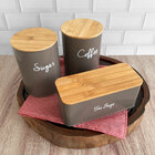 Pote Redondo Para Acúcar Canister-wgr