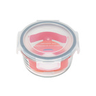 Pote Refratário Redondo Com Tampa 420ml Mor Glass