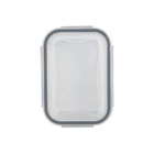 Pote Refratário Retangular Com Tampa 800ml Mor Glass Forno Mi