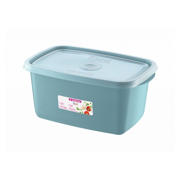 Pote Retangular Alto Fácil - 1 4 Litros