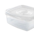 Pote Retangular Em Plástico Plasvale Wave 1 3 Litro