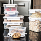 Pote Retangular Vedação Hermético Geladeira 1280ml